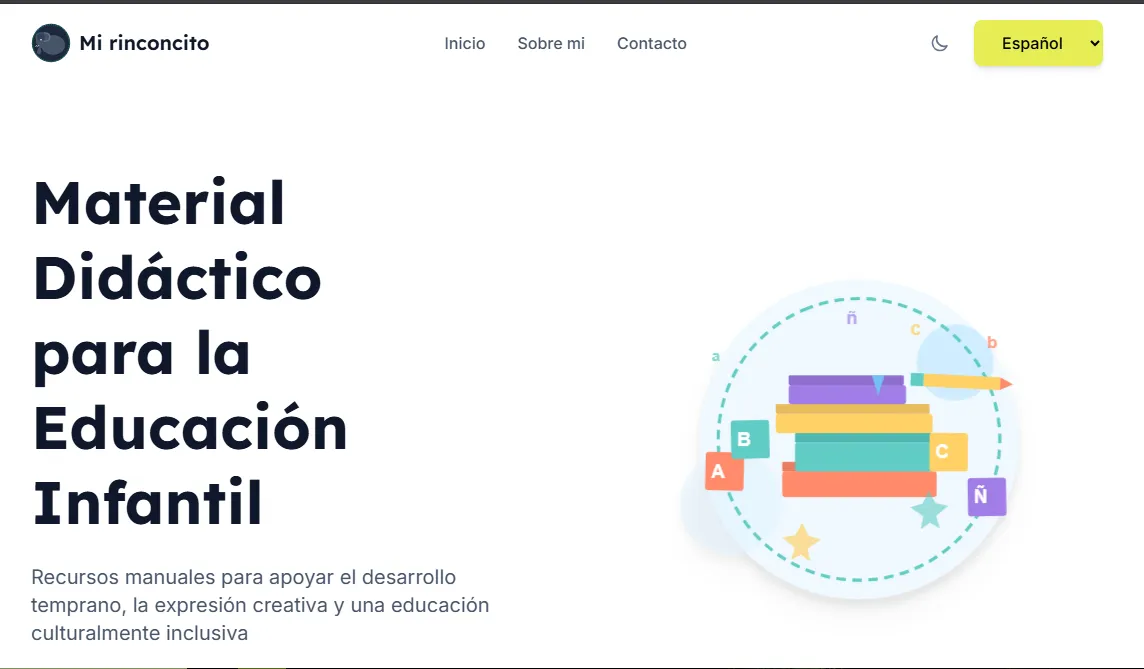 Sitio web Mi Rinconcito